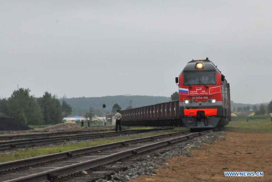 Восстановлено движение поездов по китайско-российской железнодорожной ветке Хуньчунь -- Махалино (2)