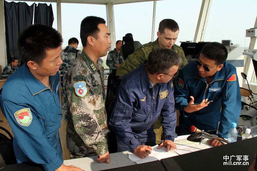 Боевая группа ВВС Китая впервые организовала разведку и отработку практических действий войск в рамках совместных военных учений (3)