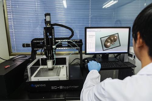 Китайский 3D-принтер может печатать клетчатку