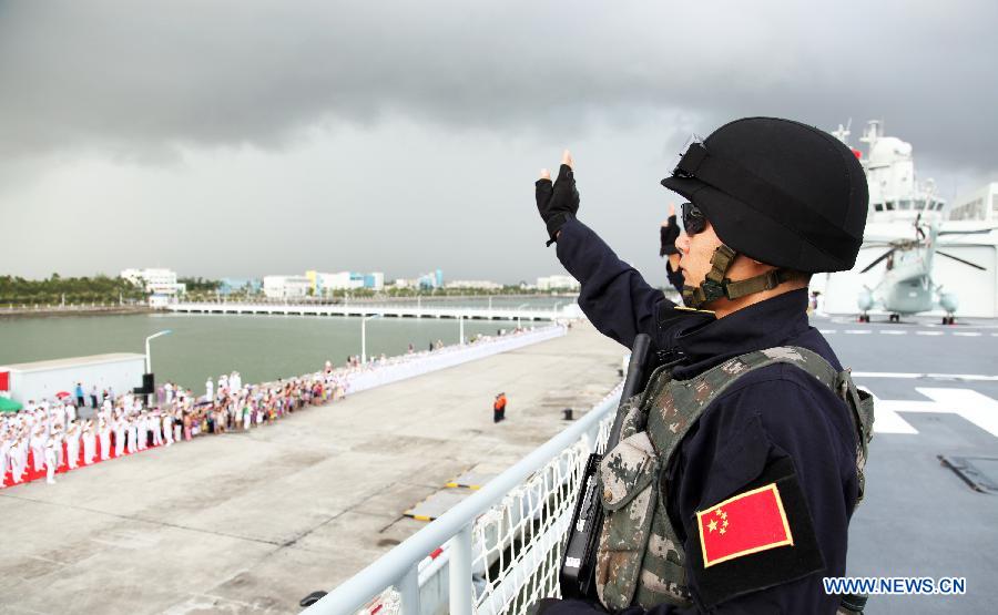 15-й отряд военных кораблей Китая отправился в Аденский залив для конвоирования судов (3)