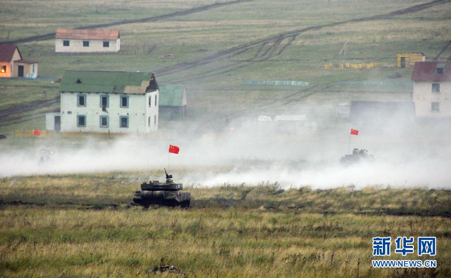 В рамках китайско-российских совместных военных учений "Мирная миссия-2013" организованы первые боевые стрельбы (5)