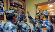 Боевые группы китайских ВВС посетили российский военный музей