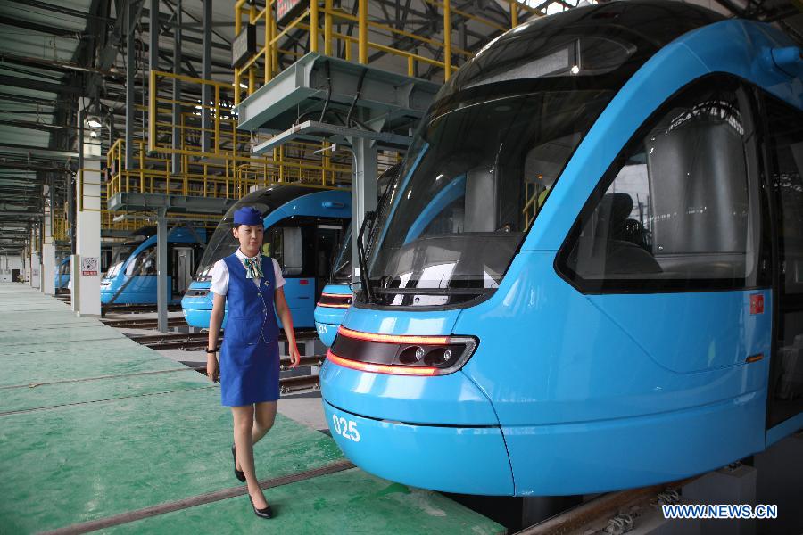 В г. Шэньяне в опытную эксплуатацию сдана современная трамвайная сеть (4)