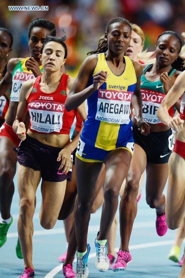 Абеба Арегави из Швеции завоевала золотую медаль чемпионата мира в беге на 1500 м (2)