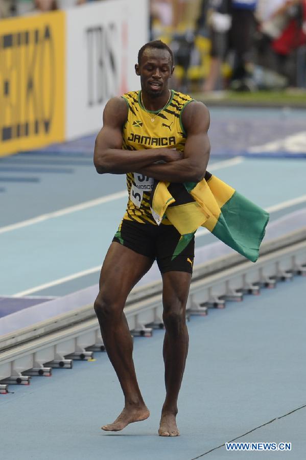 Мужская сборная Ямайки завоевала "золото" на Чемпионате мира по легкой атлетике в эстафете 4х100 м (7)