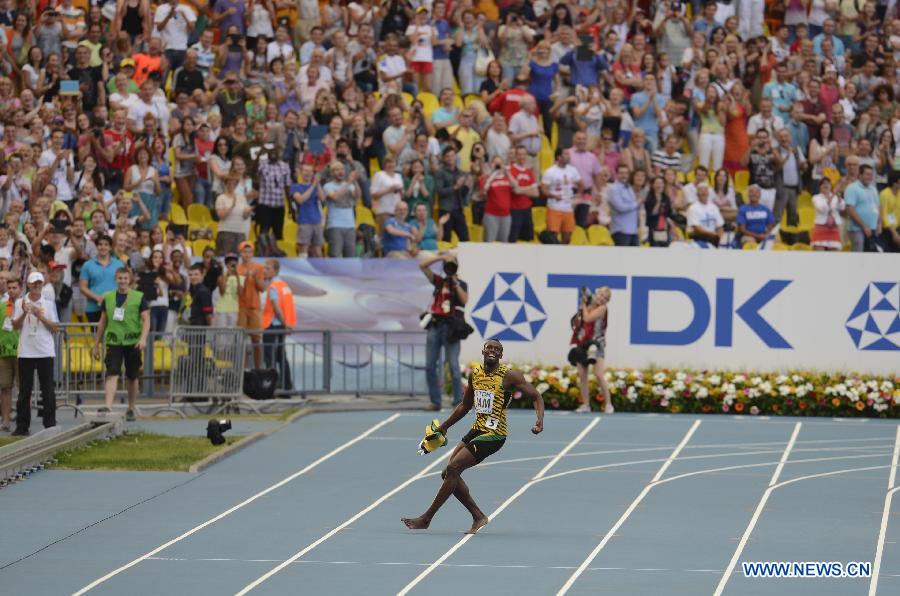 Мужская сборная Ямайки завоевала "золото" на Чемпионате мира по легкой атлетике в эстафете 4х100 м (4)