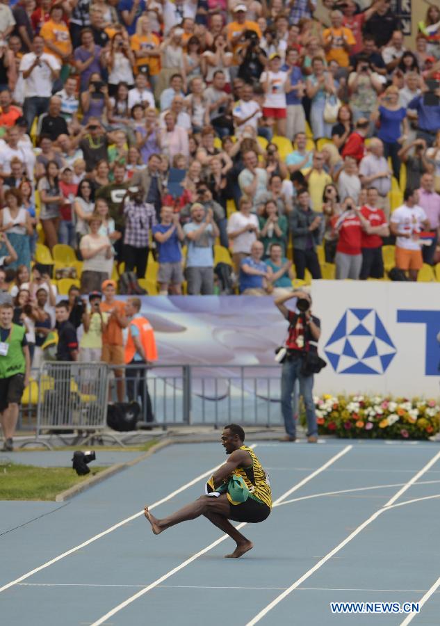 Мужская сборная Ямайки завоевала "золото" на Чемпионате мира по легкой атлетике в эстафете 4х100 м (9)