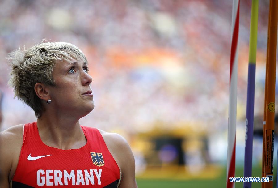Немка Кристина Обергфелль стала чемпионом мира в метании копья на Чемпионате мира по легкой атлетике (10)