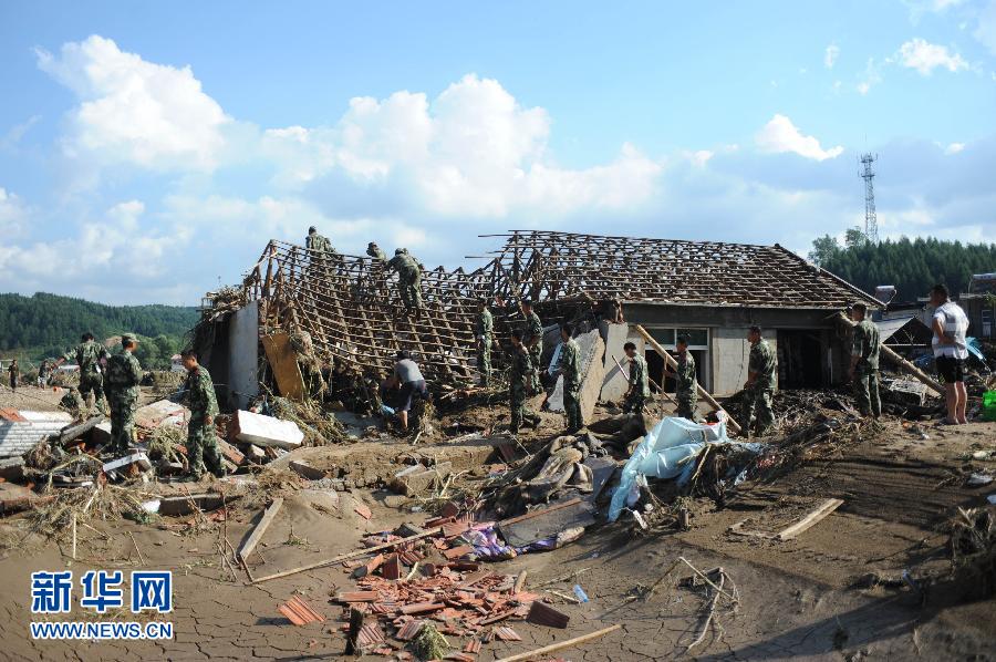 Число жертв наводнения в г. Фушунь достигло 54 человек
