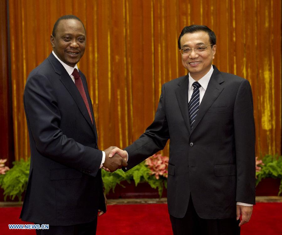 Ли Кэцян встретился с президентом Кении