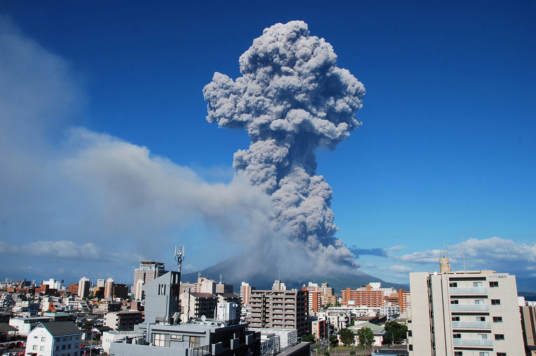 Вулканы мира: активные и опасные