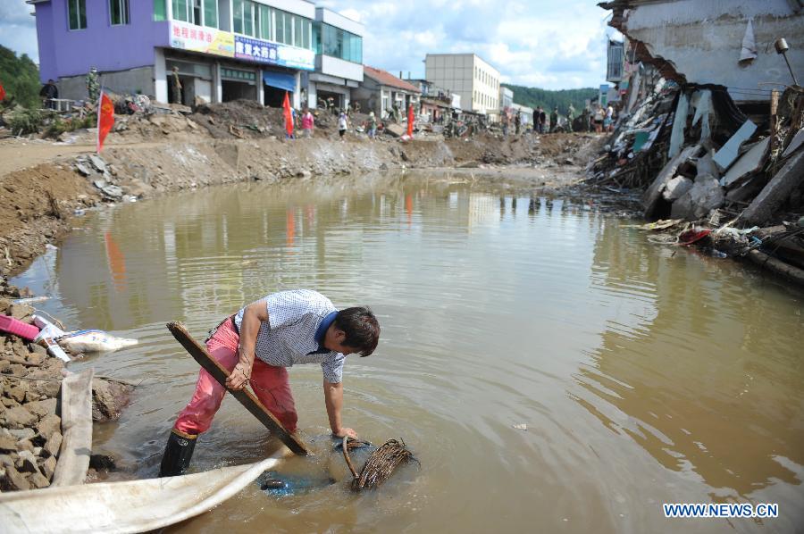 63 человека погибли, 101 пропал без вести в результате наводнений в провинции Ляонин (4)
