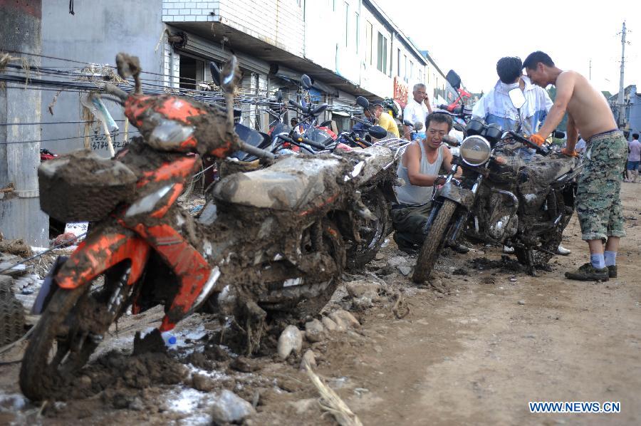 63 человека погибли, 101 пропал без вести в результате наводнений в провинции Ляонин (5)