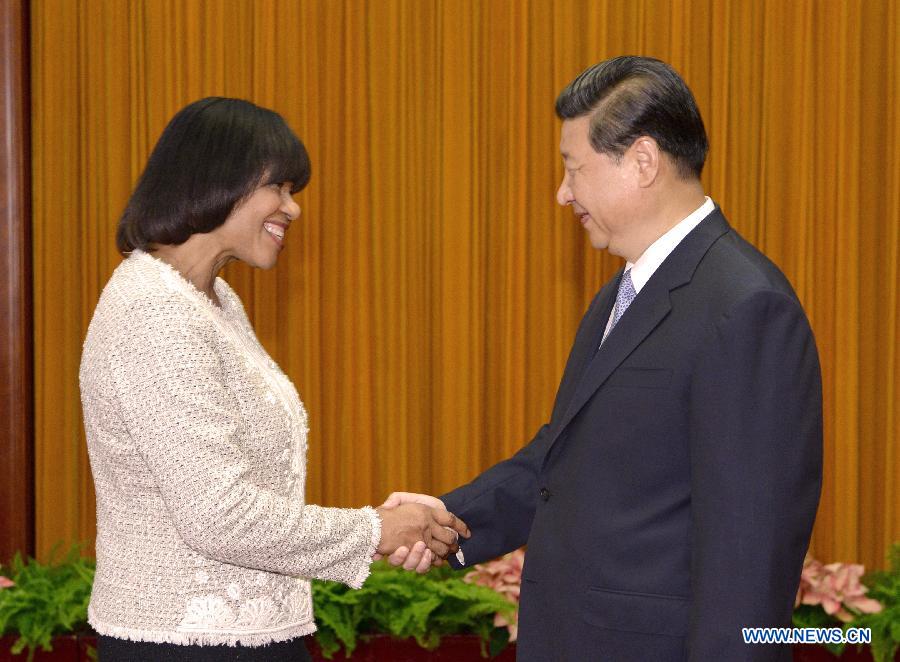 Си Цзиньпин встретился с премьер-министром Ямайки