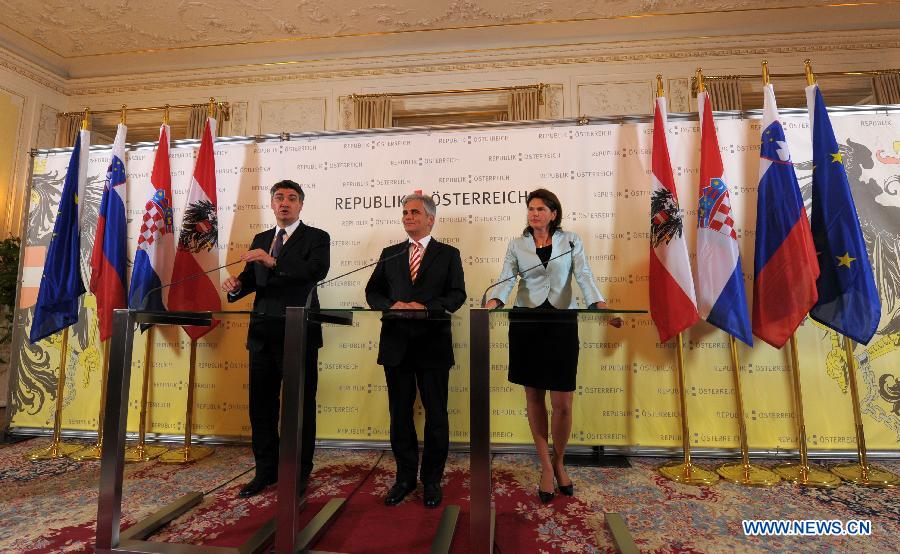 Австрия, Словения и Хорватия выразили готовность укрепить региональное сотрудничество