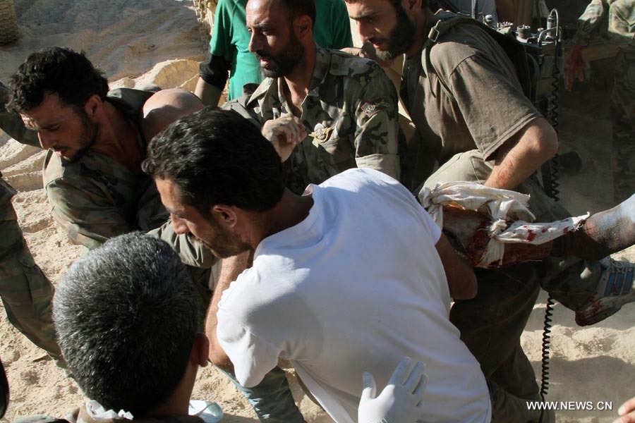 Правительственные войска подверглись нападению с применением химического оружия -- сирийские СМИ