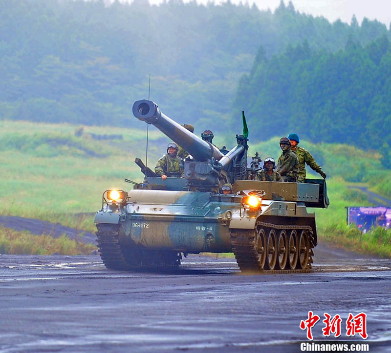 В Японии завершились комплексные военные учения 2013 (4)