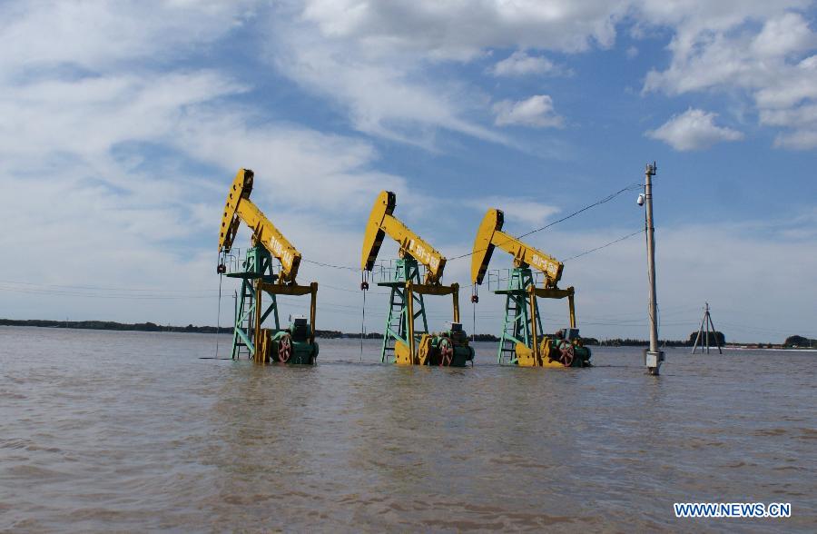 На Дацинских нефтепромыслах из-за наводнений закрыты 1287 нефтяных скважин