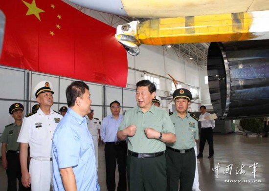 Си Цзиньпин посетил с инспекцией Шэньянский военный округ НОАК (8)