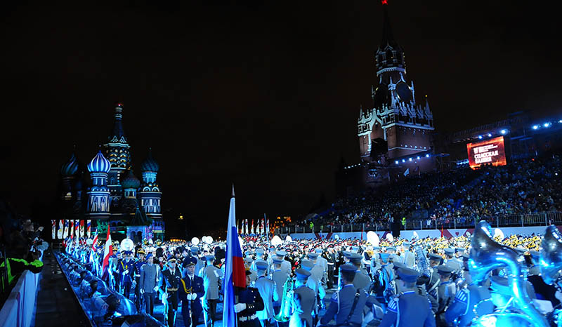 Фестиваль "Спасская башня" стартовал в Москве 