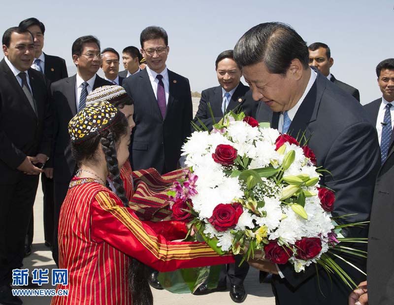 Председатель КНР Си Цзиньпин прибыл в Ашхабад с визитом 