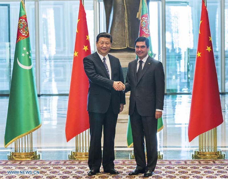 Председатель КНР и президент Туркменистана заявили о решении развивать китайско-туркменистанские стратегические партнерские отношения