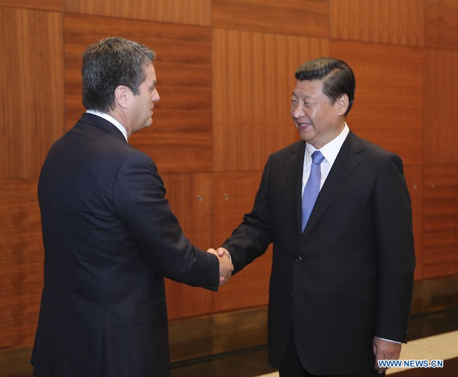 Си Цзиньпин встретился с гереральным директором ВТО
