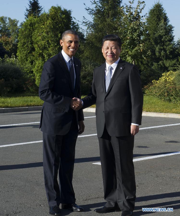Си Цзиньпин встретился с Б. Обамой (2)