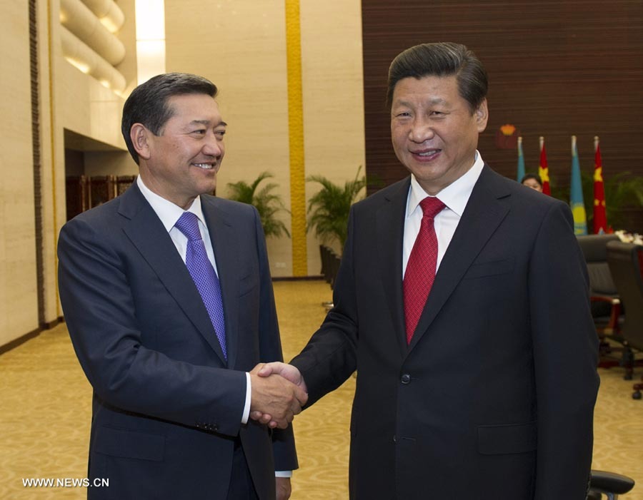 Состоялась встреча председателя КНР и премьер-министра Казахстана
