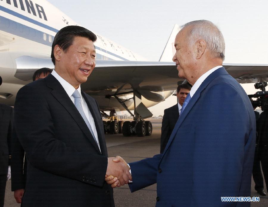 Си Цзиньпин начал государственный визит в Узбекистан