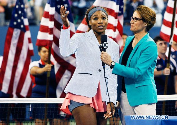 В финале Открытого чемпионата США по теннису В. Азаренко проиграла С. Уильямс (9)