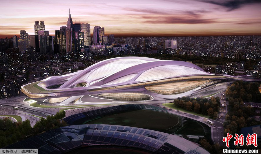 Обнародована схема главного спортивного комплекса в Токио для проведения Летней Олимпиады 2020 года