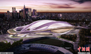 Схема спортивного комплекса в Токио для Летней Олимпиады