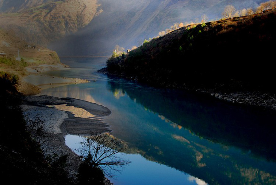 Естественные ландшафты провинции Юньнань: Озера и реки (10)