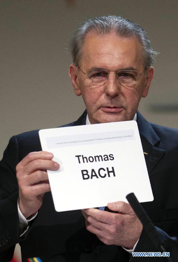 Томас Бах избран президентом Международного олимпийского комитета