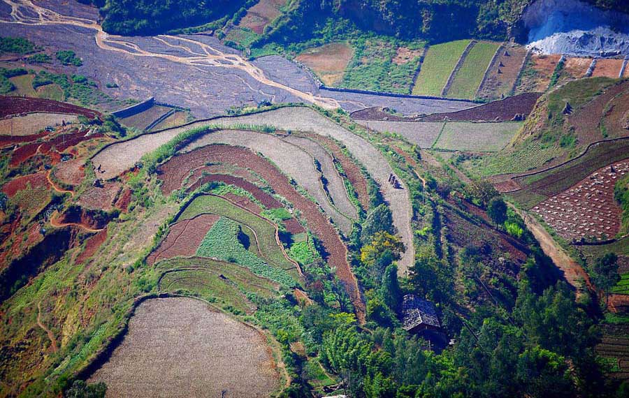 Мировое наследие провинции Юньнань: Рисовые террасы Юаньян (6)