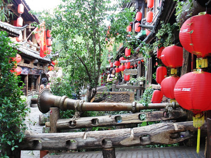 Ландшафтные зоны категории 5А в провинции Юньнань: Древний городок Лицзян (4)