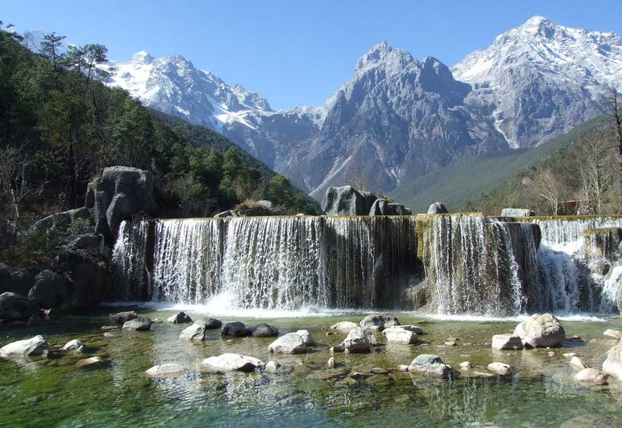 Ландшафтные зоны категории 5А в провинции Юньнань: Снежная гора Юйлун в Лицзян (4)