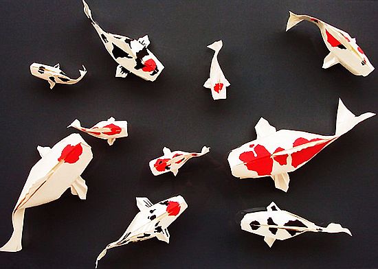 Мастер оригами создал бумажное царство животных (4)