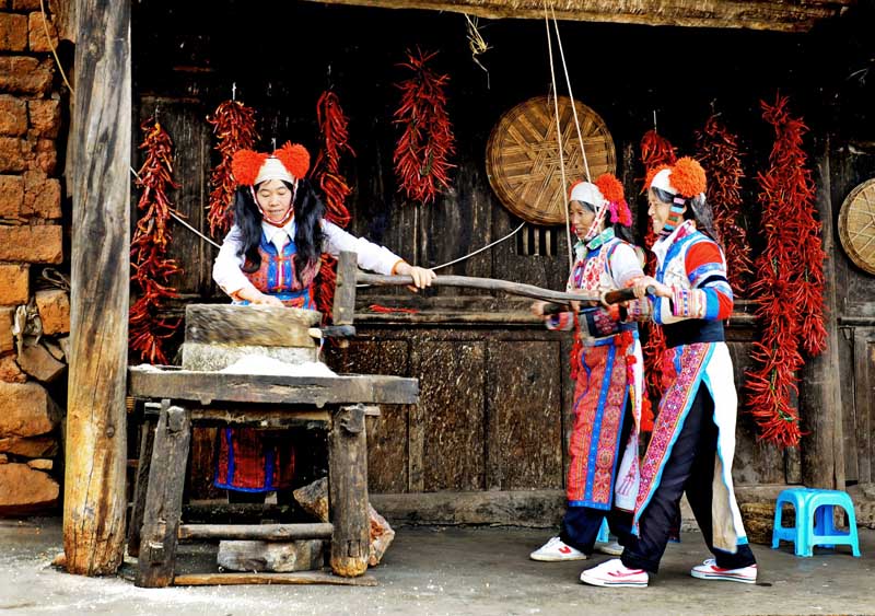 Фото: Национальные нравы и обычаи провинции Юньнани (20)