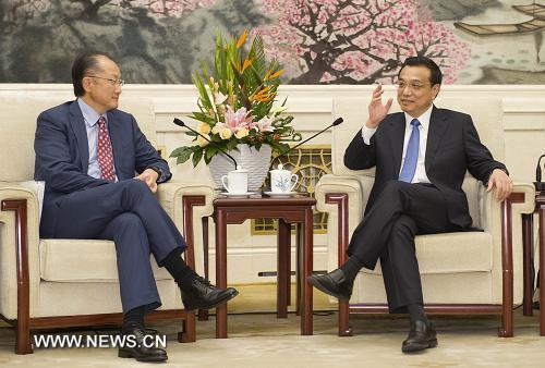 Китайский премьер встретился с президентом ВБ