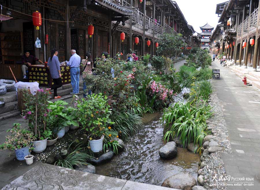 Древний город Цинси, где чувствуется аромат древности запада Сычуани (17)