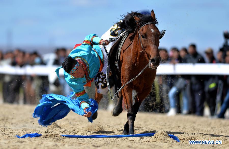 В Китае начались 2-е Китайские состязания по конному спорту (5)