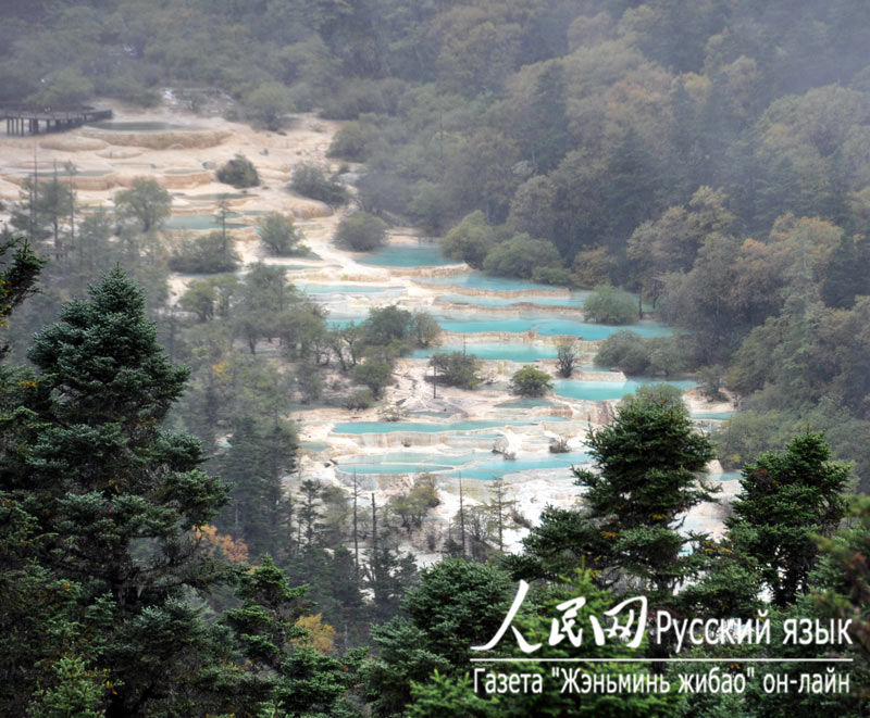 Ландшафтная зона Хуанлун – святая земля для очищения души (12)