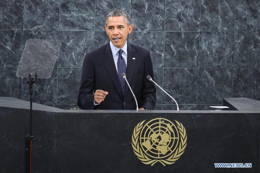 На сессии ГА ООН Б. Обама определил политику США на Среднем Востоке