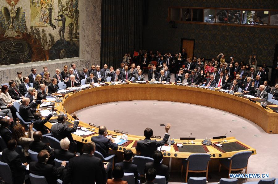 СБ ООН принял резолюцию по проблеме химоружия Сирии