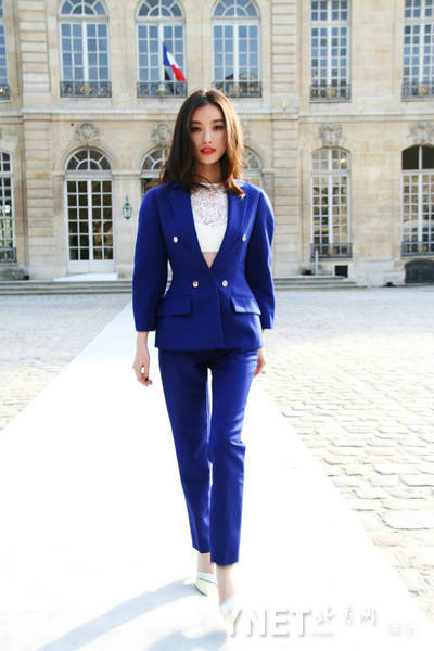 Китайские звезды на Неделе моды в Париже (9)