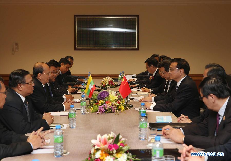 Премьер Госсовета КНР Ли Кэцян встретился с президентом Мьянмы У Тхейн Сейном (2)