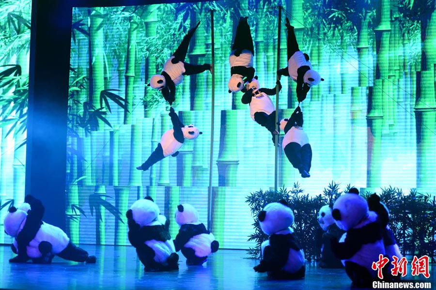 В Пекине впервые представлено шоу «Панда!» (9)