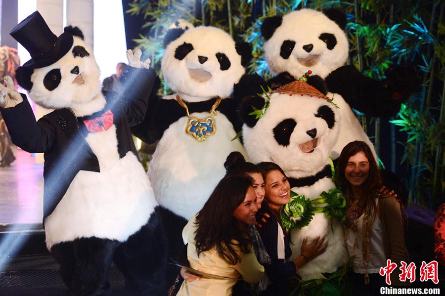 В Пекине впервые представлено шоу «Панда!»